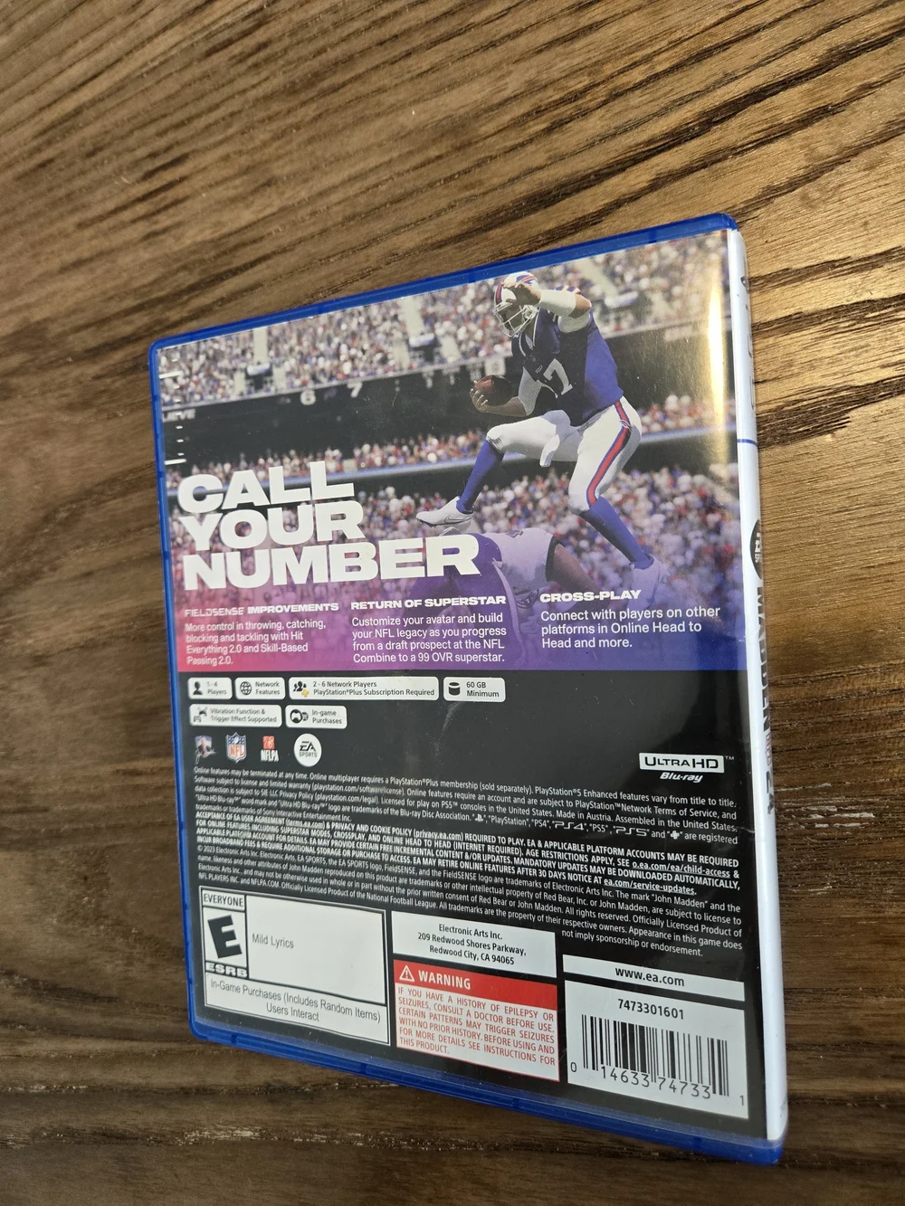Madden PS5 Game Preowned